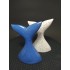 Ceramic whale's tail No 02