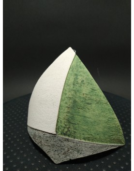 Ceramic sailing boat, large No 02