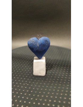 Ceramic heart on a stand No 01