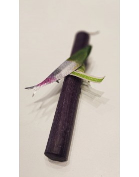 Easter candle, sardine, digitally printed aluminium