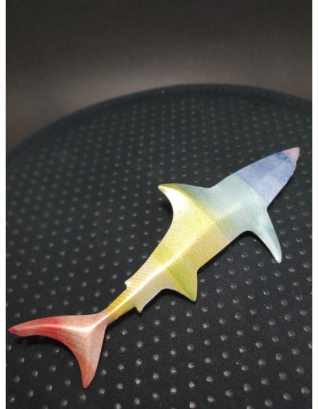 Καρχαριάκι, ψηφιακά εκτυπωμένο σε αλουμίνιο Νο 04 